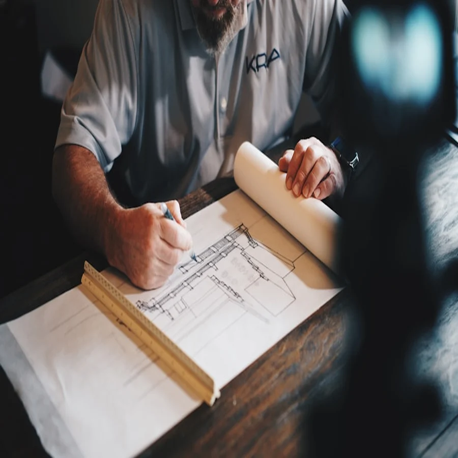 Proyecto arquitectónico con tecnología digital